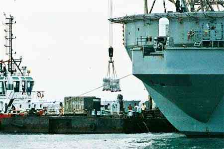 Запущена морская перевозка грузов Батуми - Новороссийск, которая призвана стать альтернативой КПП <Верхний Ларс> - Минэкономики