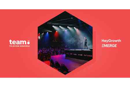Team Telecom Armenia - технологический партнер международных ИТ-конференций EMERGE и HeyGrowth