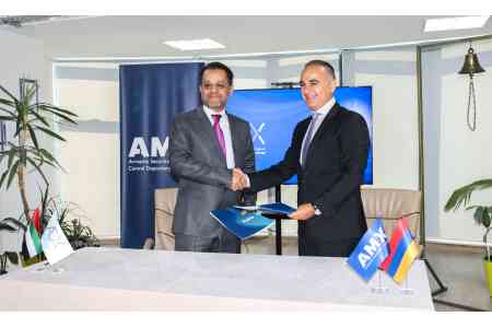 Армянская фондовая биржа и Фондовая биржа Абу-Даби подписали меморандум о взаимопонимании