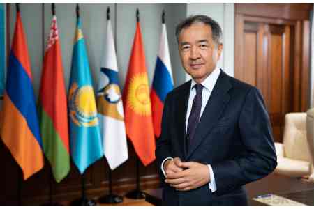 Бакытжан Сагинтаев: С момента образования ЕАЭС внешняя торговля Союза выросла на 60%