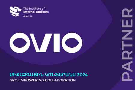 OVIO-ն՝ «Ներքին Աուդիտորների Ինստիտուտ-Հայաստան»-ի գործընկեր «Կառավարում, Ռիսկեր, Վերահսկողություն․ Խթանելով համագործակցությունը» խորագրով 2024 միջազգային կոնֆերանսի շրջանակում