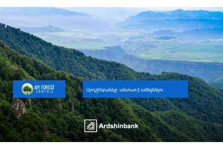 Ардшинбанк вырастит лес
