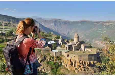 По итогам 2024 года Армению посетило на 7% меньше туристов, чем в 2023 году