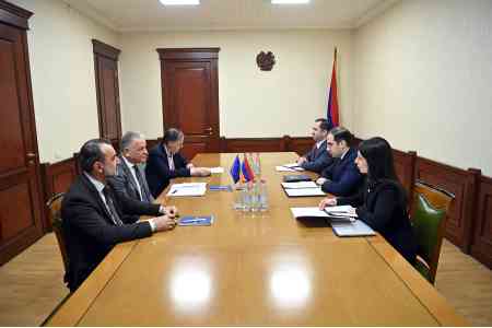 Главы КГД Армении и делегации ЕС в РА обсудили двустороннюю повестку дня