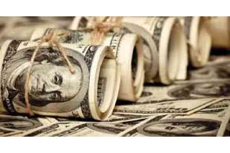 За 3 месяца 2025 года госдолг Армении возрос примерно на $740 млн. - до $13,6 млрд.