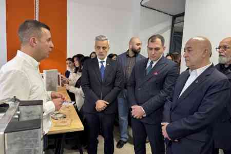 В Гюмри  открылась лаборатория цифрового производства Fab Lab