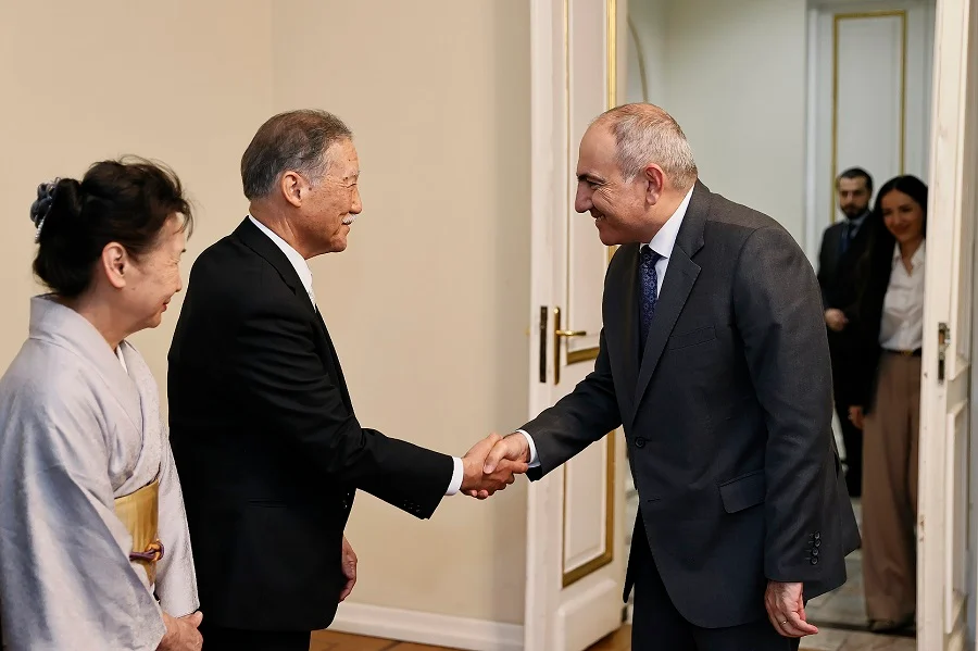 Пашинян принял основателя консорциума AIPLAB, президента лабораторий LOCOMTEC AIPS