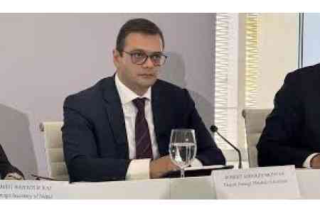 Замглавы МИД Армении принял участие в 4-ой международной конференции по финансированию развития в Севилье