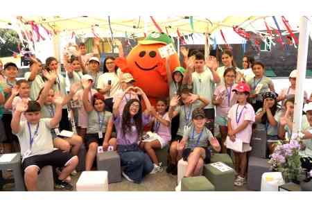 Команда «Сила одного драма» в гостях у лагеря Айорди