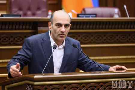 Правительство Пашиняна не выполнило социальные обещания своей 5-летней программы:  Тадевос Аветисян