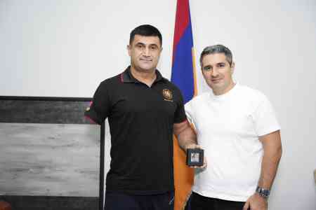 Պարամարզիկները հյուրընկալել են Հրանտ Հակոբյանին