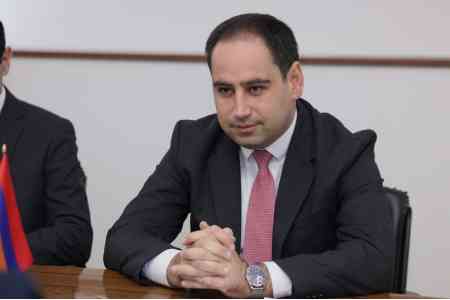 Министр территориального управления и инфраструктур принял посла ЕС в Армении