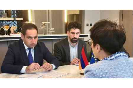 Еврокомиссар: Роль Армении в повестке ЕС в области взаимосвязанности важна