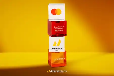AraratBank Receives Mastercard “Excellence in Strategic Marketing” Award