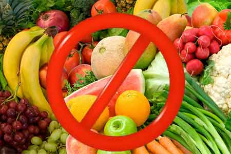 Россельхознадзор с 30 мая ограничивает ввоз плодоовощной продукции из Армении
