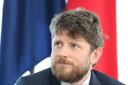 Посол Франции в Армении посетил место строительства Баргушатского тоннеля.