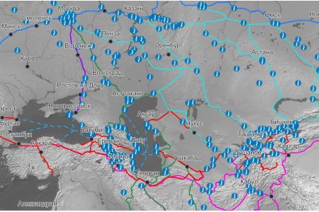 There are already 402 transport projects worth $345 billion in the Eurasian transport framework